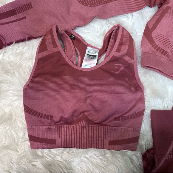 Gym shark mauve pink 3‎ piece bundle - Picture 2 of 5